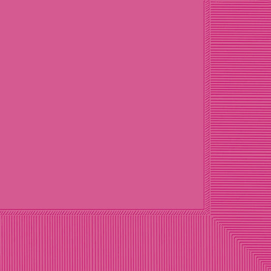 LUNCHEON NAPKINS BRIGHT PINK