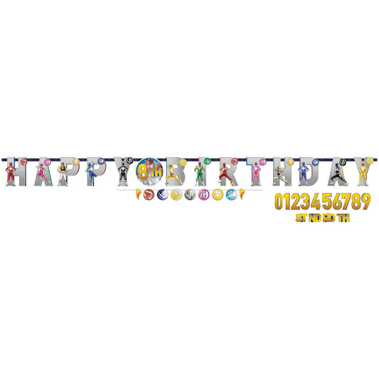 POWER RANGERS BANNER KIT