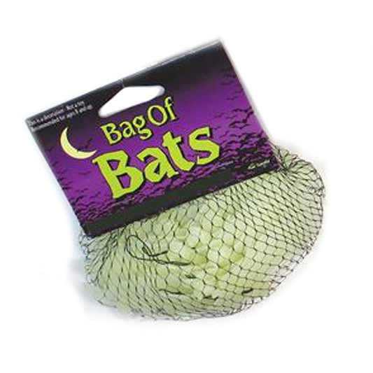BAG OF BATS 15CT GLOW IN DARK