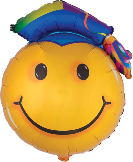 GRAD EMOJI MYLAR