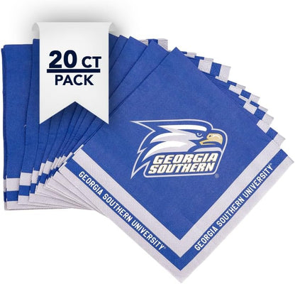 GEORGIA SOUTHERN LUNCH NAPKINS 20CT