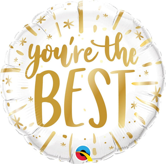 YOURE THE BEST GOLD 18" MYLAR