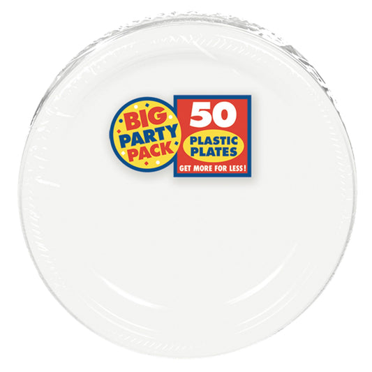7" PL PLATES BPP FROSTY WHITE