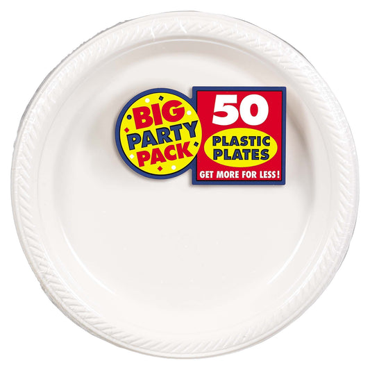 10.25" PL PLATE BPP FROST WHITE