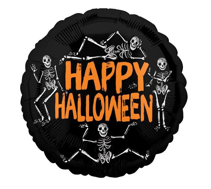 FUNNY BONES HAPPY HALLOWEEN 18" MYLAR