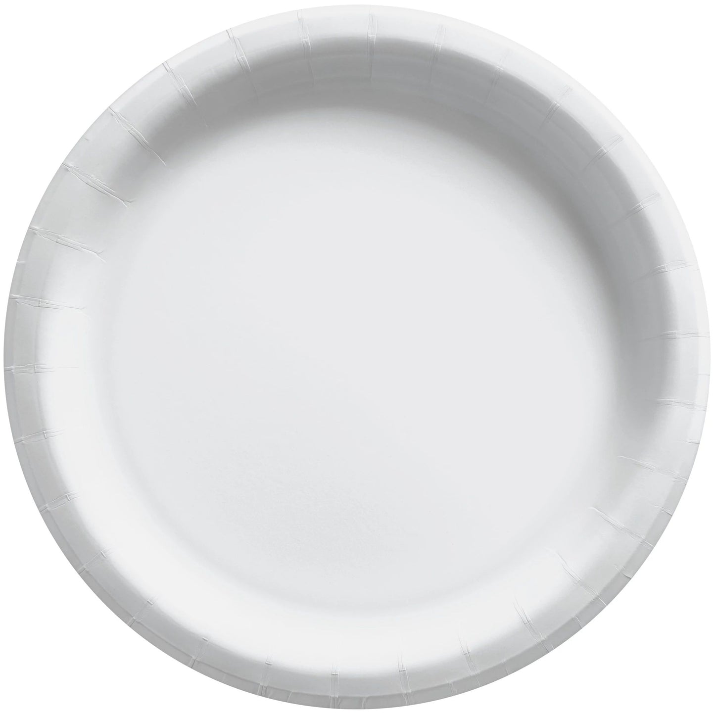 6.75" BPP PL PLATE WHITE