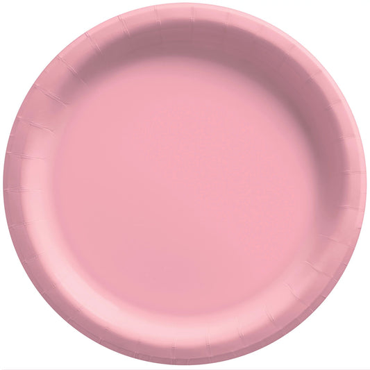 7" PAPER PLATES NEW PINK