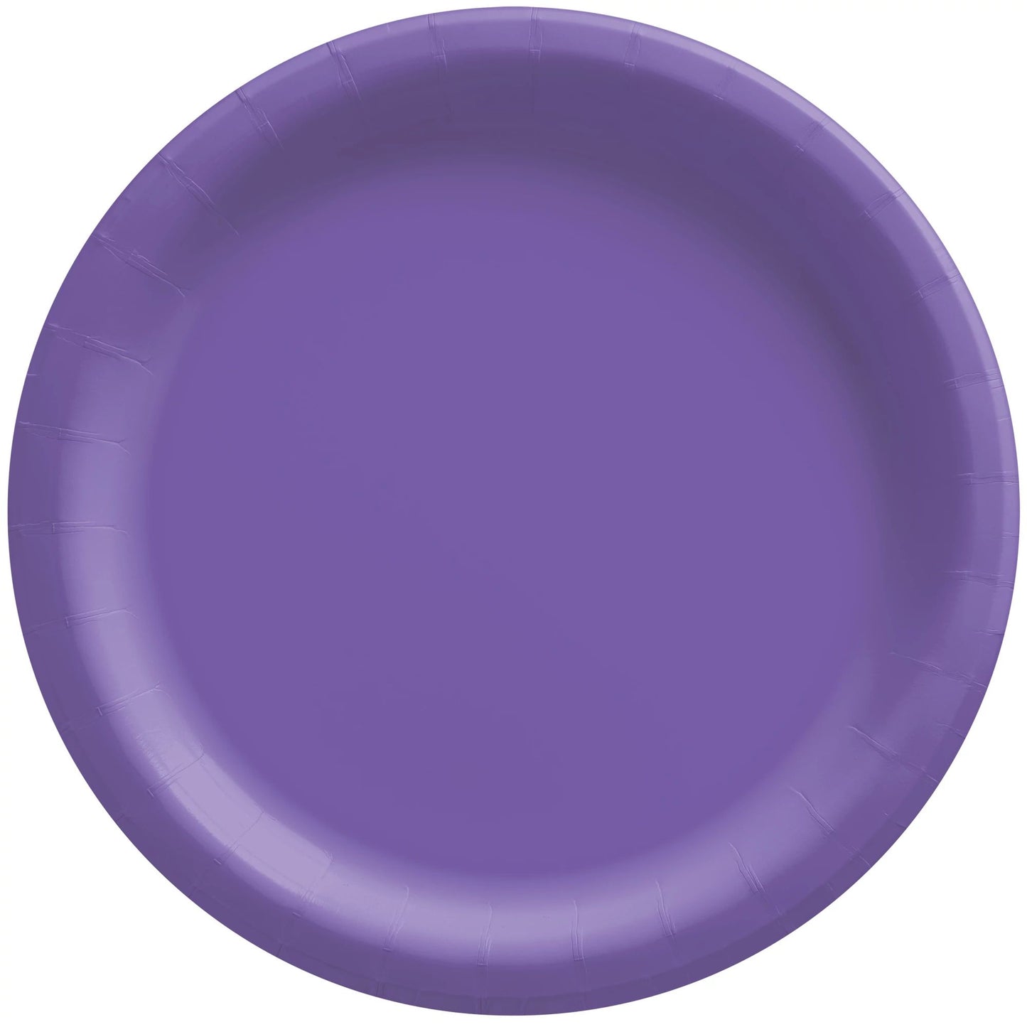 6.75" PPR PLATES NEW PURPLE