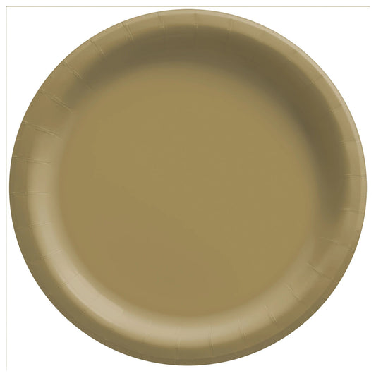 GOLD 8.5" PAPER PLATES