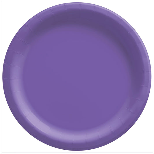 NEW PURPLE 8.5 PAPER PLATE