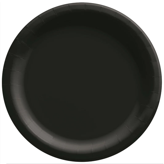 JET BLACK 8.5" PAPER PLATES BPP