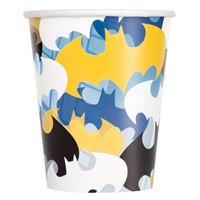 BATMAN 9OZ PPR CUPS 8CT