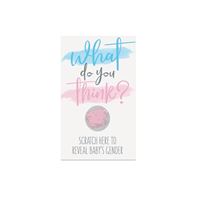 GENDER REVEAL SCRATCH OFF-GIRL