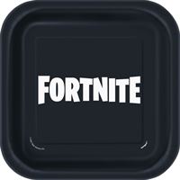 FORTNITE 7" SQ PAPER PLATE 8CT