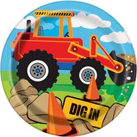 CONSTRUCTION PARTY 7" PPR PLATES