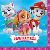 PAW PATROL GIRL LUNCH NAPKINS 16CT