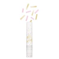 OH BABY PINK/GOLD CONFETTI CANNON