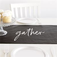CHALKBOARD TABLE RUNNER W/ CHALK