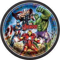 AVENGERS 9" PPR PLATES 8CT
