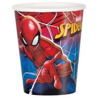 SPIDER-MAN 9OZ PPR CUPS 8CT
