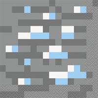 MINECRAFT BEVERAGE NAPKIN 16CT