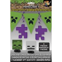 MINECRAFT DECOR KIT 5CP