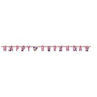 MINNIE MOUSE JOINTED BANNER