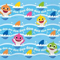 BABY SHARK LUNCH NAPKINS 16CT
