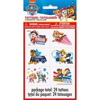 PAW PATROL TATTOOS 24CT
