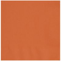 PUMPKIN ORANGE LUNCH NAPKINS 20CT