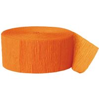 ORANGE CREPE PAPER 81'