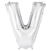 SILVER 14" V BALLOON
