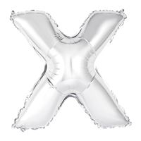 SILVER 14" X BALLOON