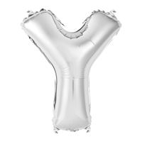 SILVER 14" Y BALLOON