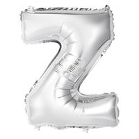 SILVER 14" Z BALLOON