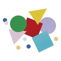 COLORFUL GEOMETRIC CONFETTI 2OZ