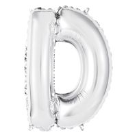 SILVER 14" D BALLOON
