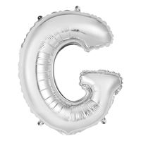 SILVER 14" G BALLOON