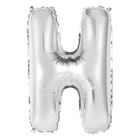 SILVER 14" H BALLOON