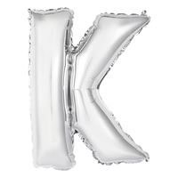 SILVER 14" K BALLOON