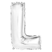 SILVER 14" L BALLOON