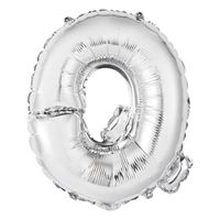 SILVER 14" Q BALLOON
