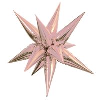 ROSE GOLD 3D STARBURST BALLOON