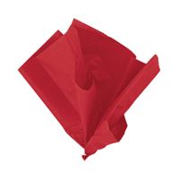 RED TISSUE SHEETS 10CT