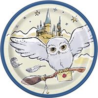 HARRY POTTER 7" PPR PLATE 8CT