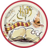 HARRY POTTER 9" PPR PLATE 8CT
