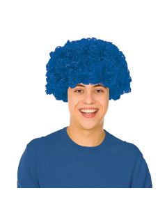 CURLY SPIRIT WIG BLUE