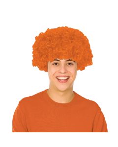 CURLY SPIRIT WIG ORANGE