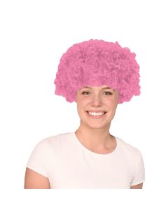 CURLY SPIRIT WIG PINK