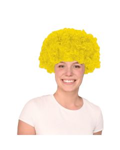 CURLY SPIRIT WIG YELLOW